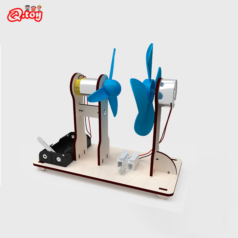 Science Project Kit - Generador impulsado por el viento DIY,