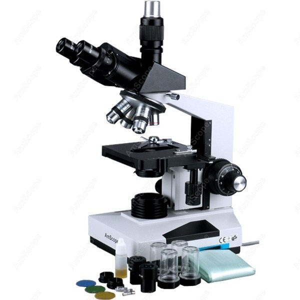 Microscope Compound 40X - Microscopio Compuesto Trinocular Biológico Simul-Focal Serie