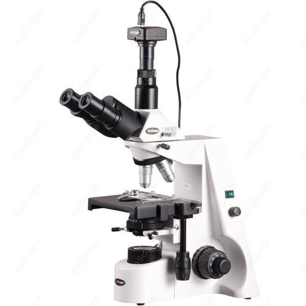 Microscope Compound 40X - Microscopio Biológico Compuesto AmScope 40X-2500X Infinity