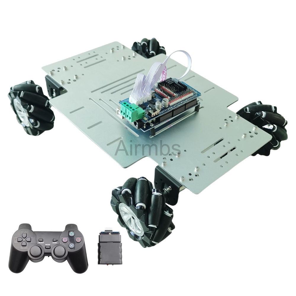 Robot Arm Motor - Coche Robot con rueda Mecanum 4WD