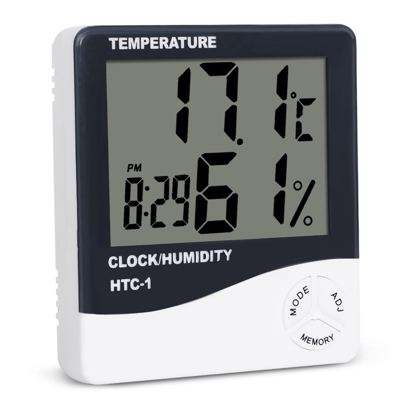 Weather Station Indoor - Termómetro Electrónico Digital LCD para habitación