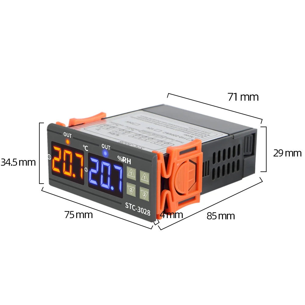 Controlador de Temperatura STC - Weather Station Indoor reseña y precio