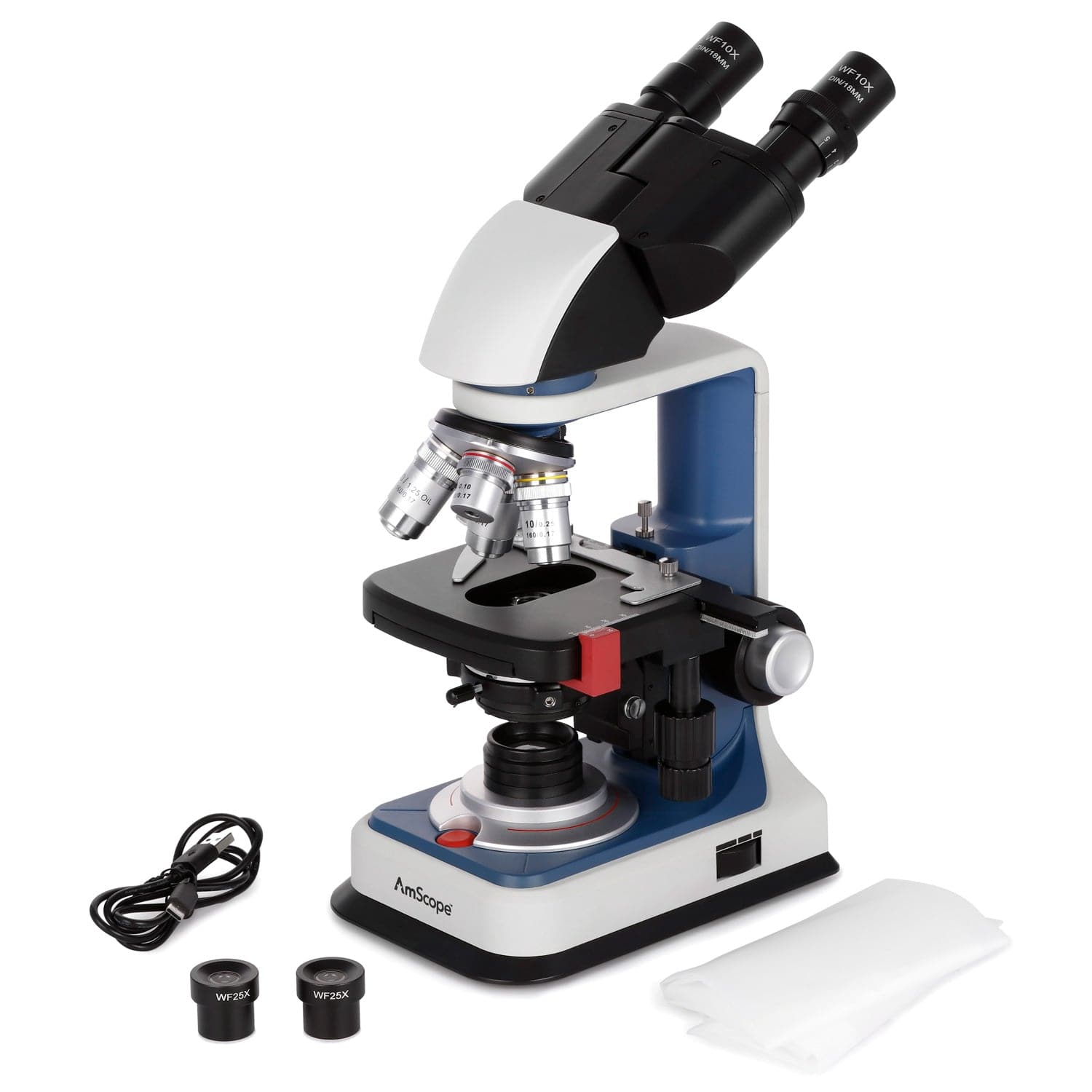 Microscopio Binocular Compuest - Microscope Compound 40X reseña y precio