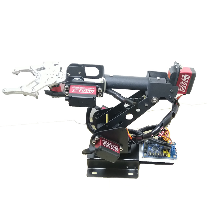 Brazo Robótico de 6 Grados de  - Robot Arm Motor reseña y precio