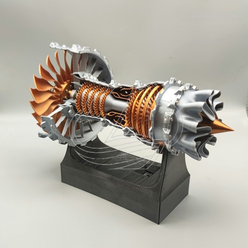 Modelo de Motor Turbofan Minia - Science Hobby Kit reseña y precio