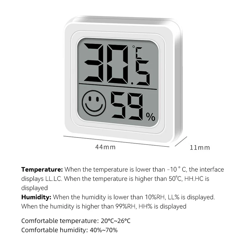 2025 nuevo Mini termómetro Dig - Weather Station Indoor reseña y precio